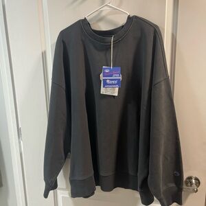 Champion Men's /women’s Dark Black Crewneck